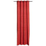 Rideau stonewashed Zeff Groseille 140 x 280