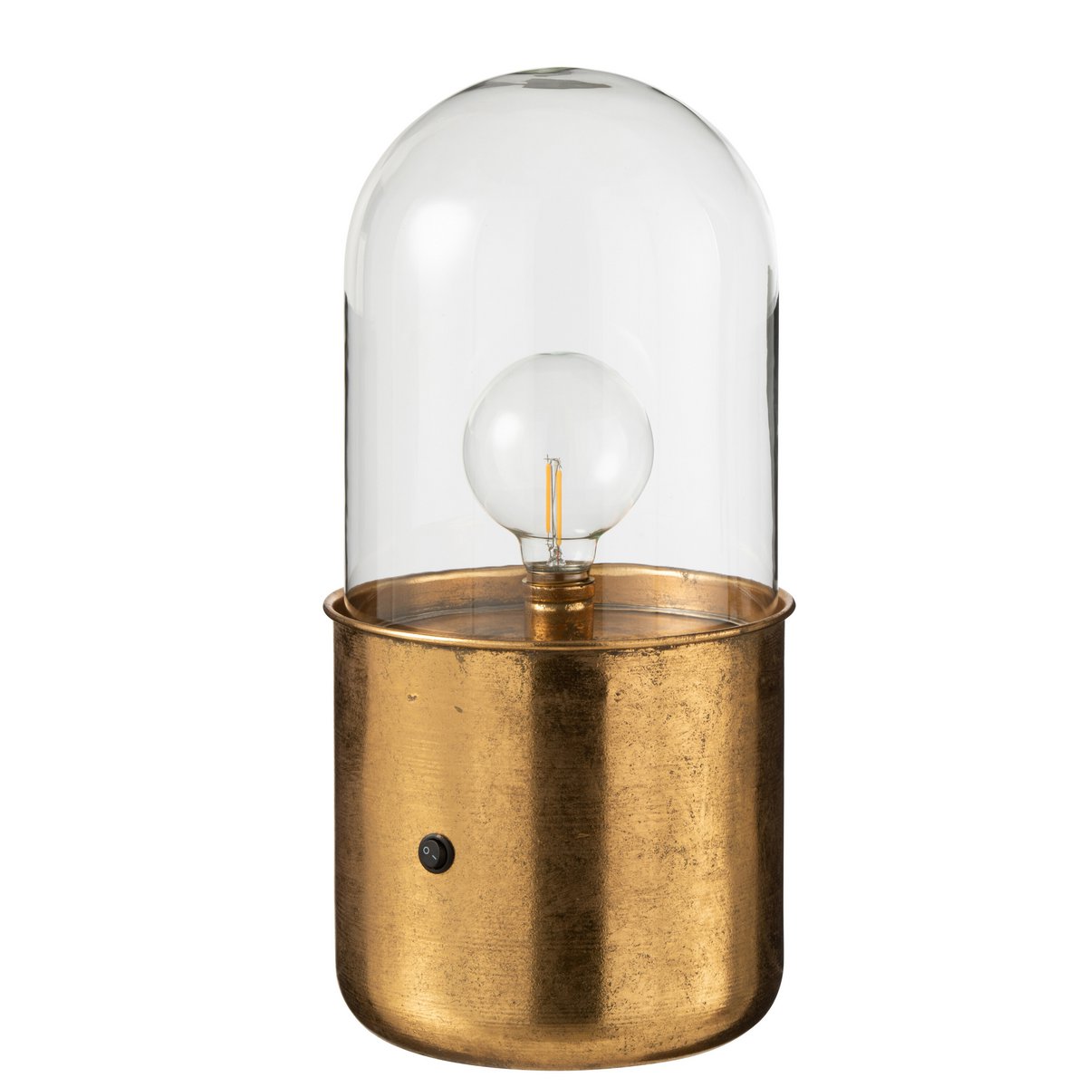 Emballage et présentation de la lampe J-Line Antique