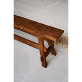 Banc rustique The Beauteous - Naturel