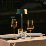 Lampe de table rechargeable bleue Hugo Amsterdams