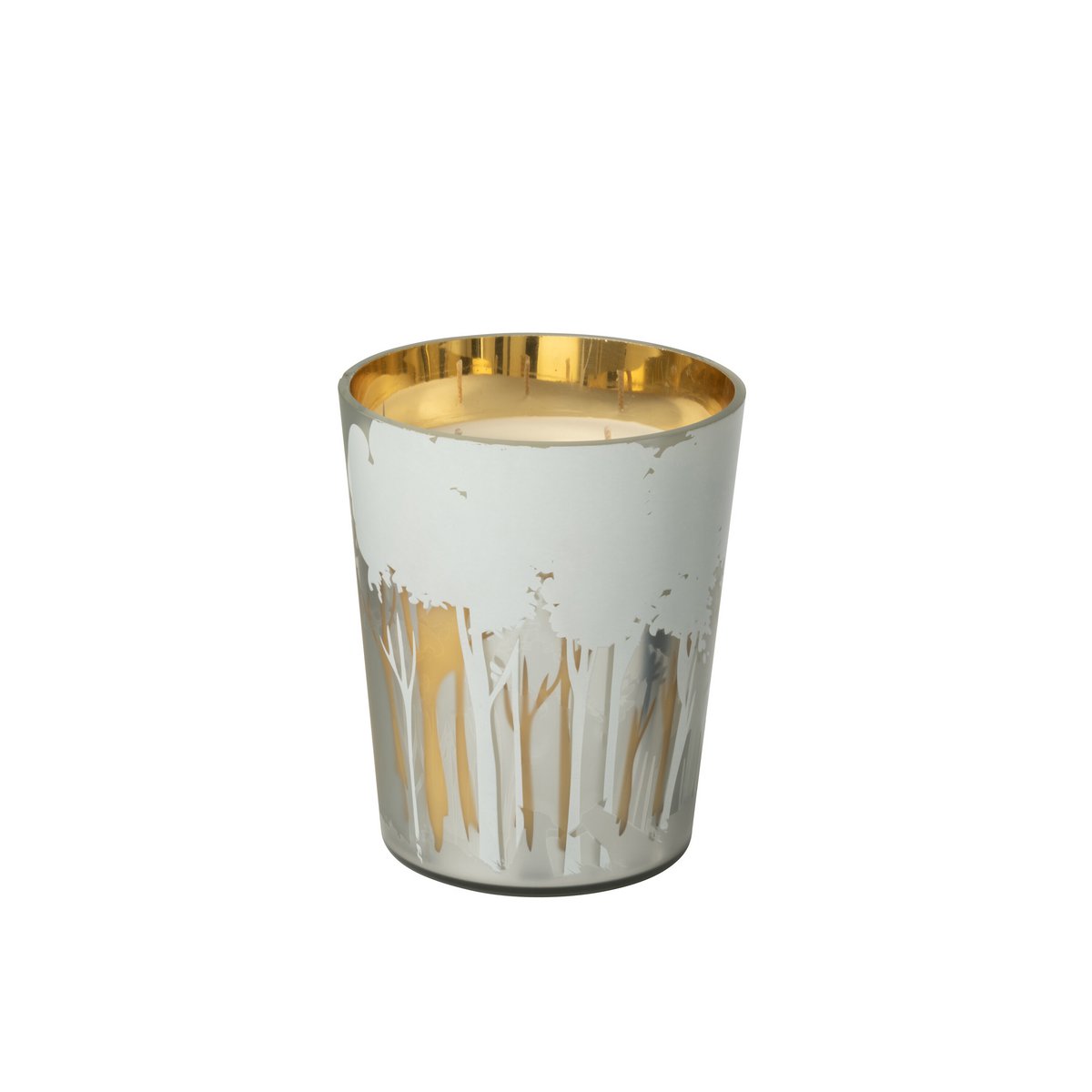 Bougie parfumée J-Line Noa Bos - vue avant avec étiquette élégante