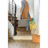 Sac shopping recyclé Grace Vert jardin 35 x 40 x 15 cm