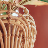 Panier à plantes | Panier à linge | Panier de Rangement RAHINA en Rotin (3 tailles)