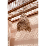 Le Pendentif Méduse Abaca - Naturel - M