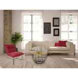 Table d'appoint table basse durable table de salon rond lexington Ø 55 cm cadre en métal solide