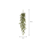 Plante artificielle suspendue Vert