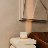 Lampe en bois sans fil marron clair Yce