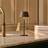 Lampe de table Milou Mocha Marron sans câble
