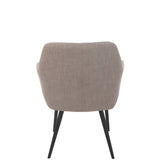 Profil de la Chaise Miles J-Line, design élégant et contemporain