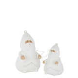 Figurine J-Line Père Noël Étoile sur une table décorée pour Noël