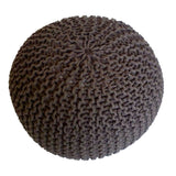 Pouf Set 3 pièces Ø 55 cm Coussin de sol taboure tabouret tabouret de siège de siège de siège tabouret