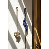 Le gland en coquillage marron cauri