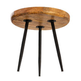 Table d'appoint Bois autour de Ø 40 ou 50 cm Vancouver table basse table de salon