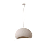 Lampe suspendue Haku 40 cm en couleur sable avec texture élégante