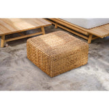Le Pouf Carré Jacinthe - Naturel - M