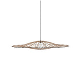 Suspension D104cm TWIST - élastique Noir - kit noir coton métal avec diffuseur