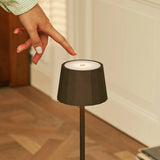 Lampe de table rechargeable marron moka Wouter