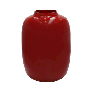 Vase rouge en verre Artic Bright