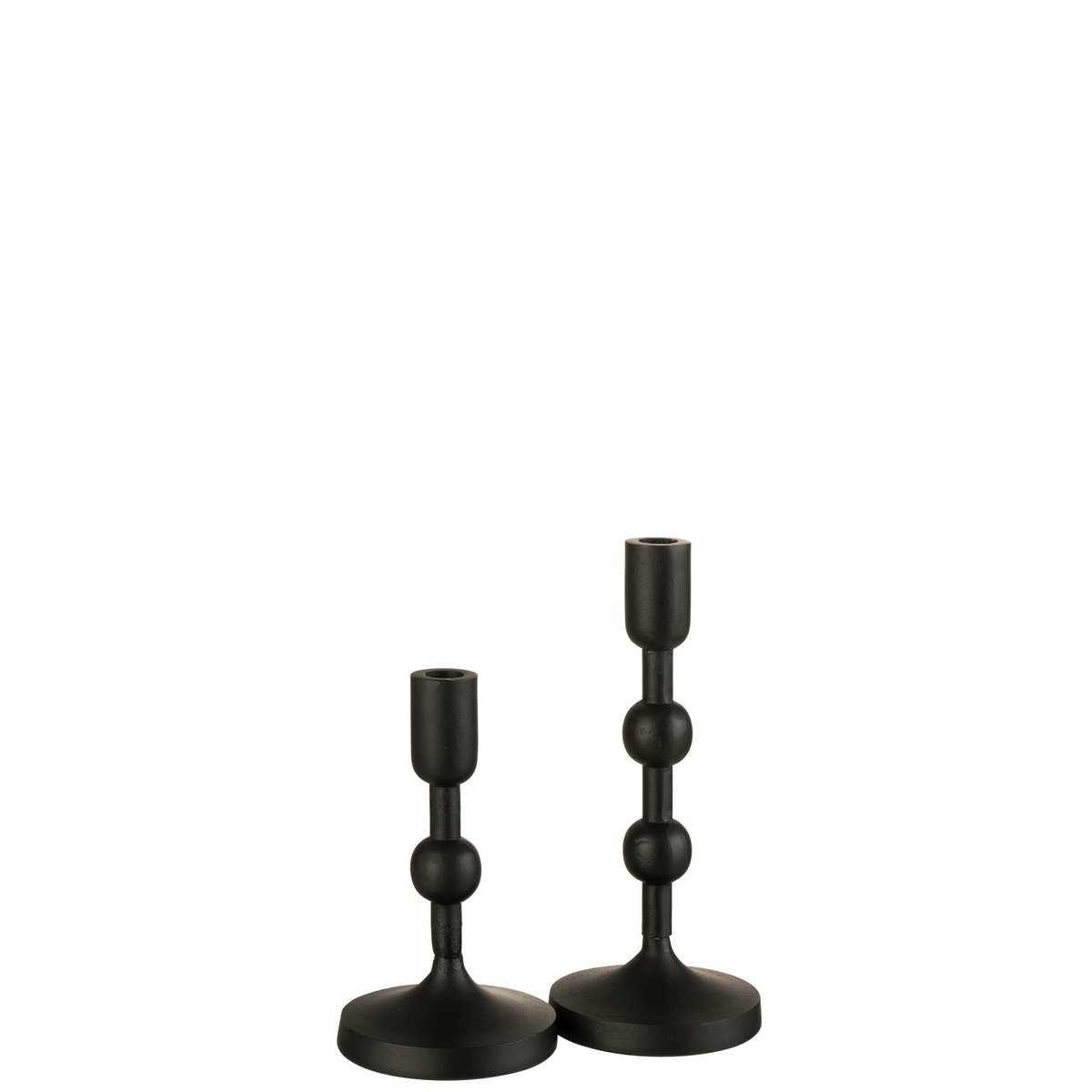 Bougeoir J-Line, mise en scène sur une table