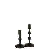 Bougeoir J-Line, mise en scène sur une table