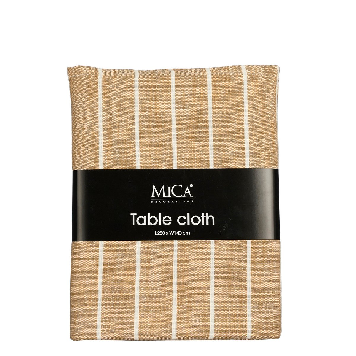 Nappe Alivo Marron - vue générale avec texture douce