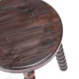 Le Tabouret Dango - Noyer Foncé