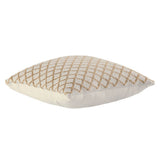Coussin décoratif 40x40cm lot de 2 coussins de canapé coussins décoratifs coton et jute naturel