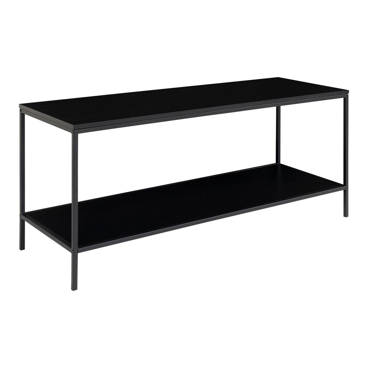 Détail du cadre en métal noir du Meuble TV Vita