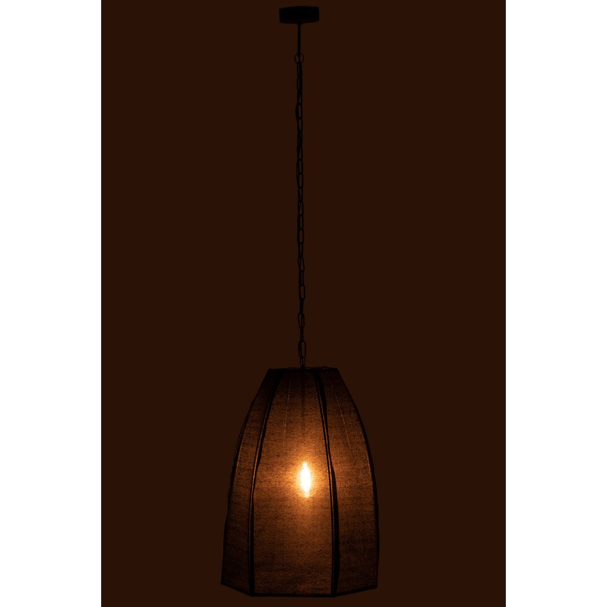 Plafonnier Poire J-Line dans un intérieur moderne - ambiance chaleureuse