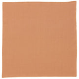Serviette de table recyclée Yuna Terracotta 50 x 50