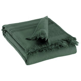 Drap hammam Cancun Abysse 90x180 en coton avec finition ciselée