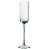 Verre à champagne J-Line Louise, détail de la base et du pied