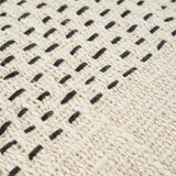La Housse de Coussin Misty - Noir Naturel