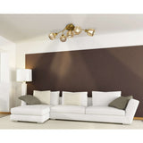 Plafond LED à 5 "Josefa", lampe au plafond métal