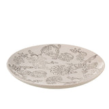 Plaque décorative Zen en porcelaine blanche et noire, design moderne