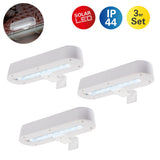 Lampe solaire LED "Garden Light" (3 sets) blanc