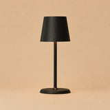 Lampe de table rechargeable noire James