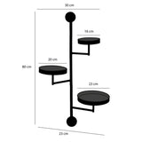 Etagère murale Perry Noir