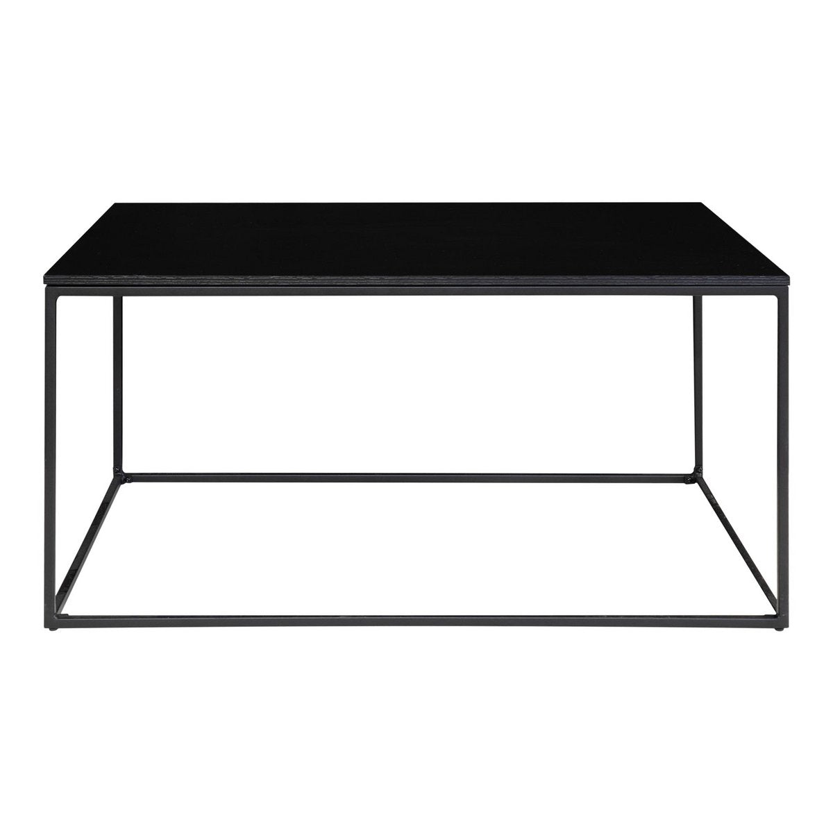 Assemblage facile de la table basse Vita en acier noir