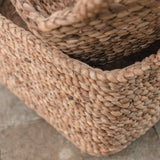 Panier de Rangement TANIMBAR en Jacinthe d'Eau