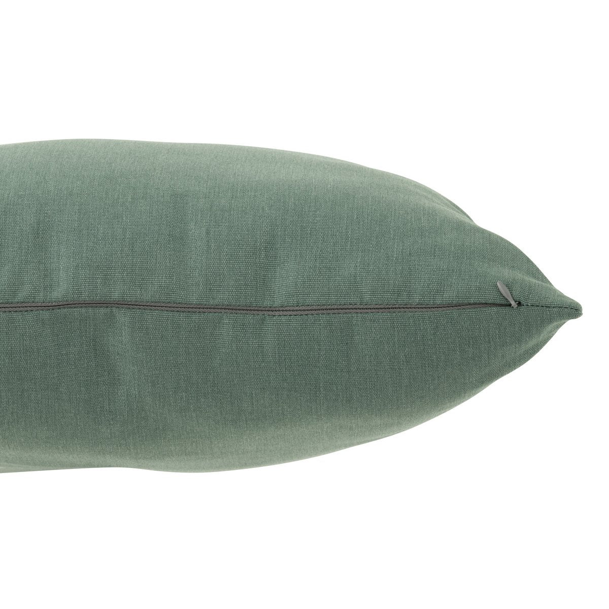 Coussin J-Line Outdoor vert - vue avant avec texture