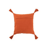 J-Line coussin Brush Square - coton - orange