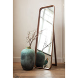 Vase Vintage en Céramique Azure - Profil gauche