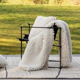 Plaid Noam Neige 140 x 180