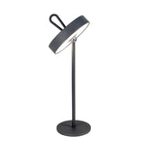 Lampe de batterie LED lampe magnétique "ella" pour l'extérieur et à l'intérieur, en métal et en plastique en gris, 35 cm de haut