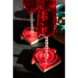 Lot de 4 sous-verres J-Line, parfaits pour un usage quotidien