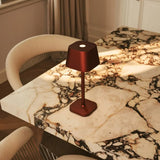 Lampe de table rechargeable Ava Bronze