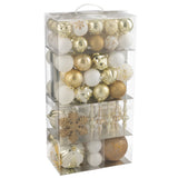 Détail de la boule de Noël J-Line en plastique, éclat raffiné