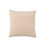 Coussin J-Line Cosy en coton beige sur canapé