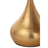 Détail du métal doré de la table d'appoint J-Line Drop